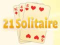 Cluiche 21 Solitaire ar líne