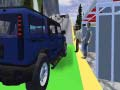 Cluiche Tiománaí Jeep Hummer Offroad suas staighre ar líne