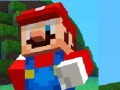 Cluiche Super Mario MineCraft Rithí ar líne