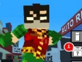Cluiche Teen Titans Go: Minecraft Rithteoir Teifeach 3D ar líne