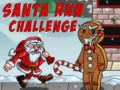 Cluiche Dúshlán Rith Santa ar líne