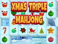 Cluiche Mahjong Tripil na Nollaig ar líne