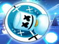 Cluiche Hop Ball 3D: Balla Ag Rince ar Bóthar Cloch Marshmello ar líne