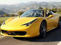 Cluiche Slide Ferrari 458 Spider ar líne