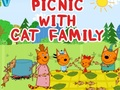 Cluiche Picnic le Teaghlach na gCat ar líne