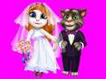 Cluiche Talking Tom Angela Miel Exotach ar líne