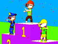 Cluiche Knockout Fall Guys Rás Ríoga 3D ar líne
