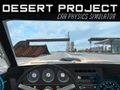 Cluiche Simléire Romaíochta Car Project Desert ar líne