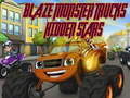 Cluiche Réaltaí i bhfolach i Monster Trucks Blaze ar líne