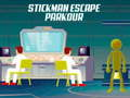 Cluiche Éalú Stickman: Parkour ar líne