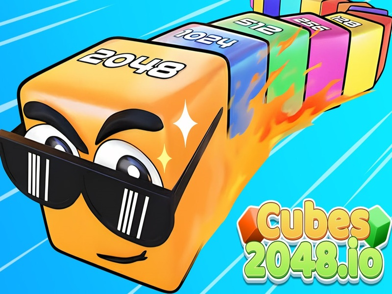 Cluiche Ciúbanna 2048. io ar líne