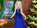 Cluiche Elsa Frozen: Éadaí Nollag ar líne