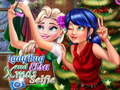 Cluiche Selfie Nollag le Ladybug agus Elsa ar líne