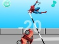 Cluiche Spider-Man ag sábháil naíonáin ar líne