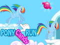 Cluiche Rith Candy Pony ar líne