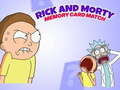 Cluiche Comhoiriúnacht cártaí cuimhne Rick agus Morty ar líne