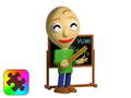 Cluiche Dúshlán Puzzle Baldie ar líne