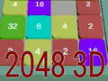 Cluiche 2048 3D ar líne