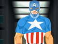 Cluiche Gléitheoir Captain America ar líne