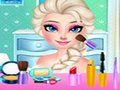 Cluiche Elsa: Maisiú Gúna agus Makeup ar líne
