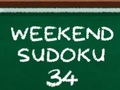 Cluiche Sudoku Deireadh Seachtaine 34 ar líne