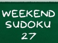 Cluiche Sudoku na Seachtaine 27 ar líne