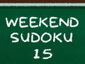 Cluiche Sudoku na Seachtaine 15 ar líne