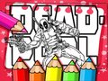 Cluiche Leabhar Dathála Deadpool ar líne