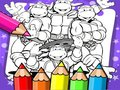 Cluiche Leabhar Dathúcháin na Ninja Turtla ar líne