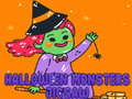 Cluiche Puzal Oighde Iomaí Halloweena ar líne