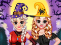 Cluiche BFFs Dia dhaoibh Hallowe'en ar líne