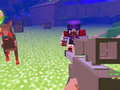 Cluiche Survival Zombie Pixel Toonfare ar líne