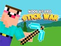 Cluiche Noob i gcoinne Pro Cogadh Slat ar líne