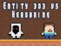 Cluiche Aontas 303 i gcoinne Herobrine ar líne