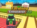 Cluiche Simuláire Talmhaíochta 3D ar líne