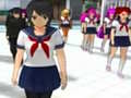 Cluiche Sakura Cailín Scoile Yandere Simlitheoir ar líne