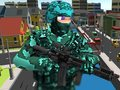 Cluiche C combat Pixel Ilghníomhach ar líne