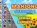 Cluiche Mahjong Séasúir 1 Earrach Samhradh ar líne