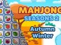 Cluiche Mahjong Séasúir 2 Fómhar Geimhreadh ar líne