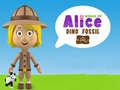 Cluiche Domhan Alice: Fósaí Dino ar líne