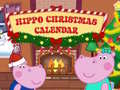 Cluiche Calendár Nollag Hippo ar líne