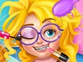 Cluiche Salon Makeup Cailín Nerd ar líne
