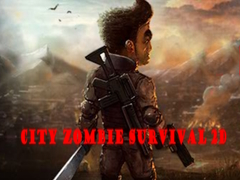 Cluiche Survival Zombi sa Chathair 2D ar líne