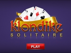 Cluiche Klondike Solitaire ar líne