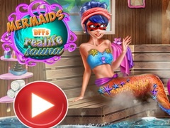 Cluiche Mermaids BFFs Saun Réala ar líne