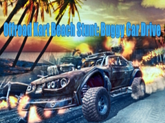 Cluiche Offroad Kart Stunt Trá: Tiomáint Carr Buggy ar líne
