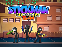 Cluiche Téigh ar ais an Fhoireann Stickman ar líne