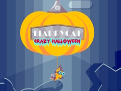 Cluiche FlappyCat Oíche Shamhna Crazi ar líne