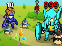 Cluiche Tiarna na nPenguin ar líne