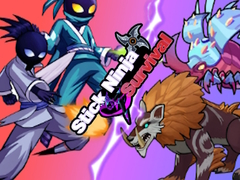 Cluiche Fógartha Ninja Stick ar líne